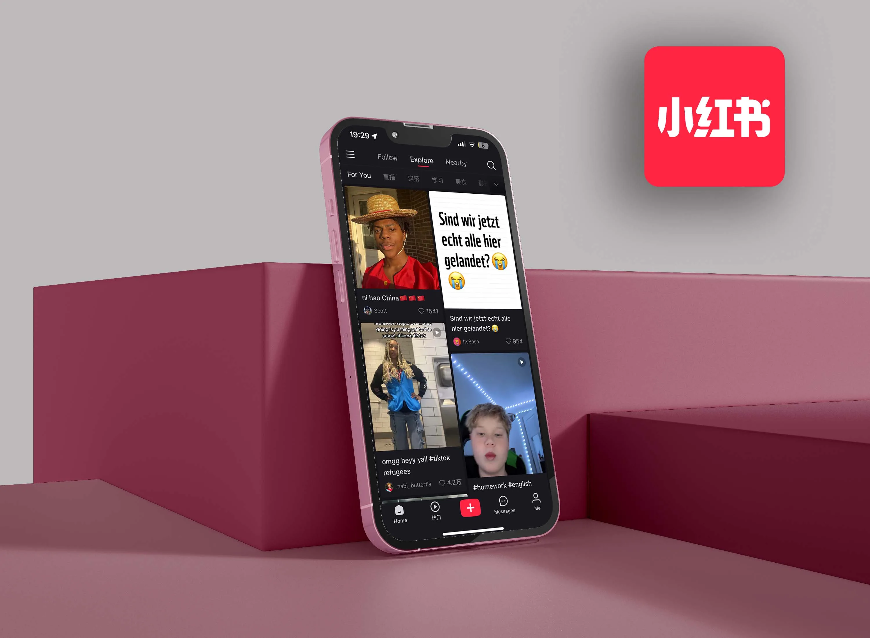 RedNote: TikTok-Alternative stürmt App-Charts