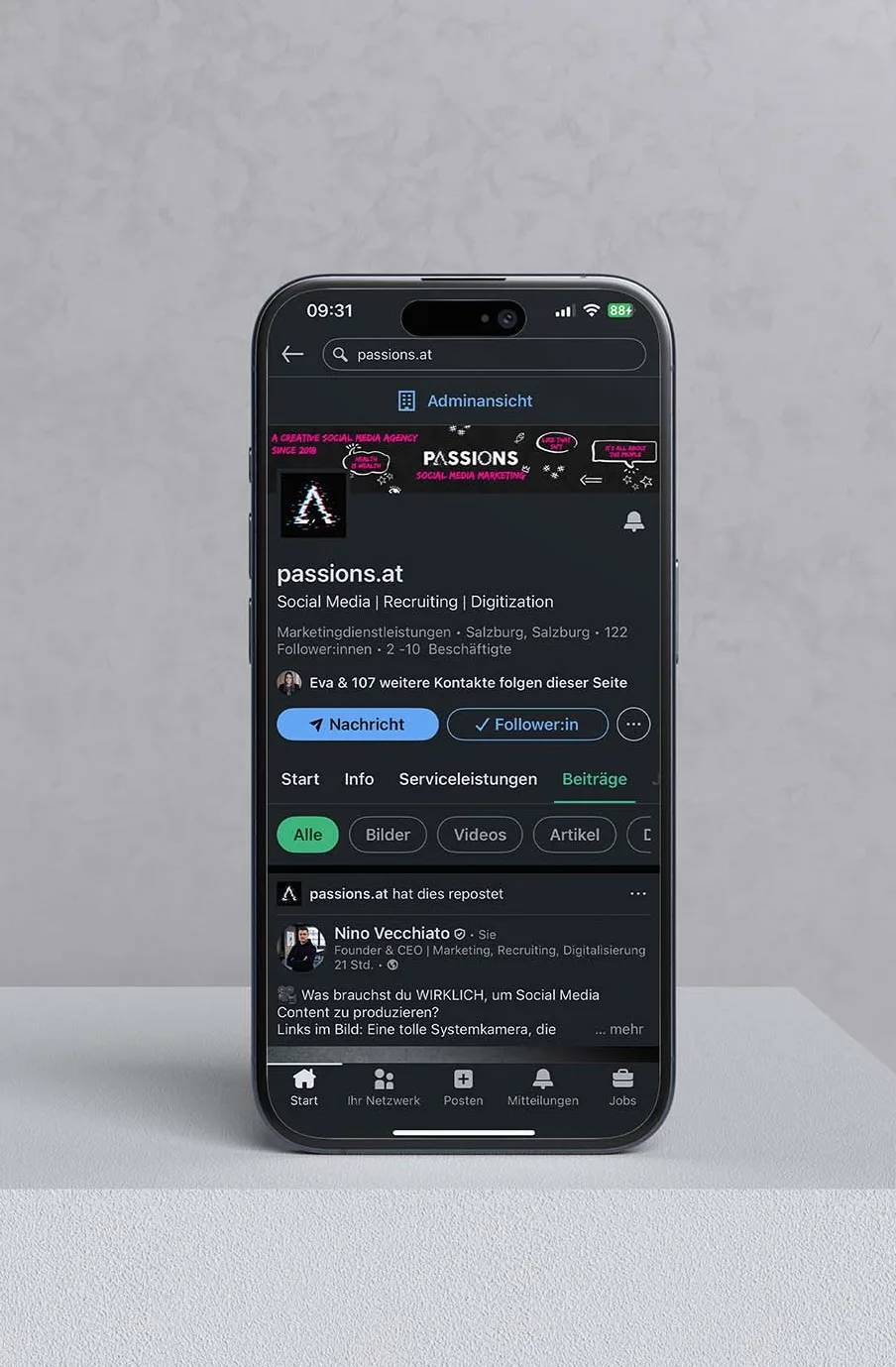 Linkedin Marketing Agentur